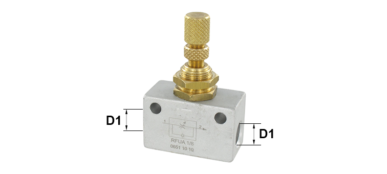 Régulateur de débit unidirectionnel/bidirectionnel
