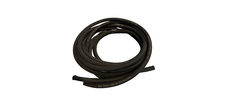 Tuyau gasoil tresse externe textile