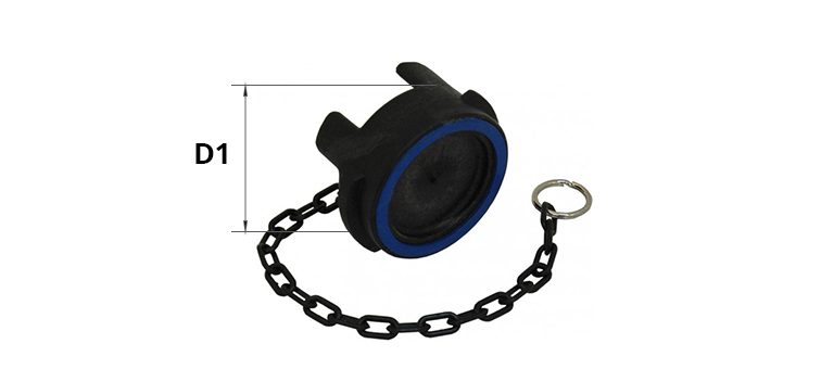 Bouchon symétrique sans verrou polypropylène