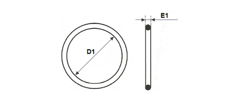 Joint torique pour raccord DIN L et S