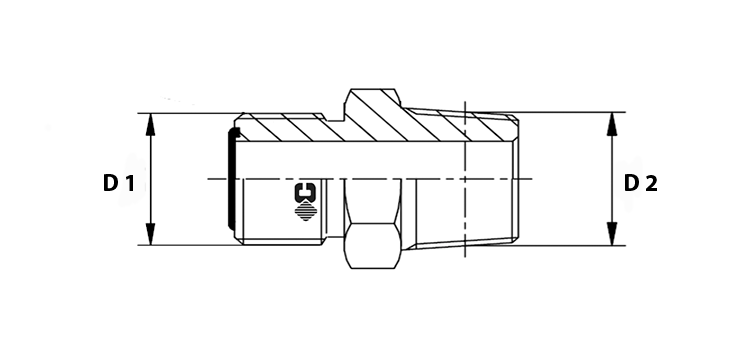 Adapteur male BSP x male BRIGGS